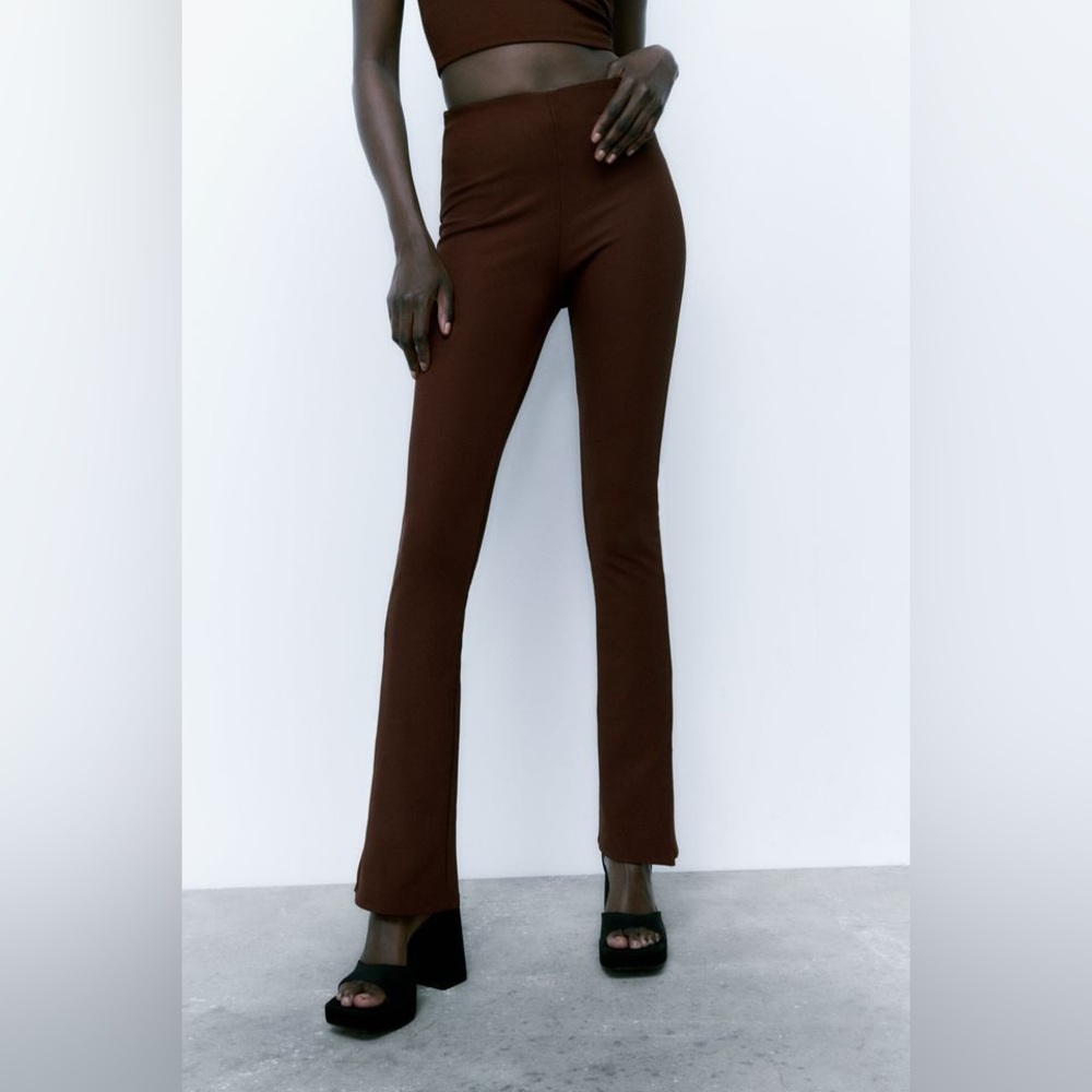 Zara Ottoman Slit Leggings